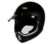 Capacete Moto Bieffe Moto X Classic Preto Fosco - Estilo e Segurança para Sua Pilotagem - imagem 1