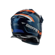 Capacete Masculino Bieffe B-Trail Frontier Azul com Óculos Integrado - Segurança e Estilo para Sua Moto - imagem 5