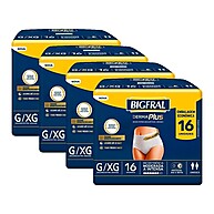 Bigfral Derma Plus G/XG: 64 Fraldas para Sua Tranquilidade - imagem 1