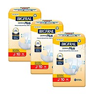 Bigfral Derma Plus: Kit 3 Fraldas para Incontinência - imagem 1
