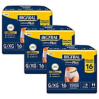 Bigfral Pants Derma Plus: Kit com 48 Unidades de Roupa Íntima para Incontinência - imagem 1