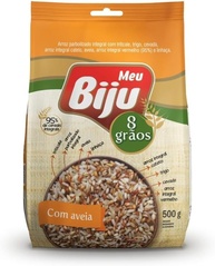 MEU BIJU Arroz Meu Biju 8 Grãos Integrais Com Aveia - 500G - imagem 1