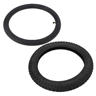 Pneu de Bicicleta 16x2.4 para Dirt Bike: Segurança e Conforto com Borracha Anti-Derrapante + Câmara Inclusa - imagem 3