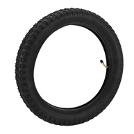 Pneu de Bicicleta 16x2.4 para Dirt Bike: Segurança e Conforto com Borracha Anti-Derrapante + Câmara Inclusa - imagem 1
