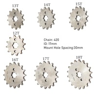 Roda Dentada Dianteira 18T 17mm para Corrente 420 - ATV, Pit Bike, Quad e Buggy - imagem 4