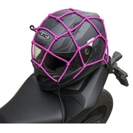 Rede Elástica Aranha Rosa 35x35cm para Moto e Bike: Transporte Capacete e Objetos com Segurança! - imagem 5