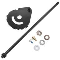 Kit Eixo Direção com Bucha e Engrenagem para Cortador de Grama MTD, Troy-Bilt e Craftsman (938-05078) - imagem 2