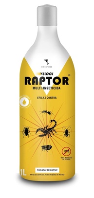 BIO DEFENSE Veloci Raptor - Inseticida Avançado Contra Insetos e Pragas, Incluindo Escorpiões - 1L - imagem 1