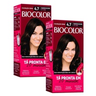 Biocolor Marrom Escuro: Tinta Perfeita para Cabelos Radiantes - imagem 1