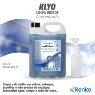 Klyo Limpa Vidros Concentrado 5L + Pulverizador 1L - Bralimpia | Limpeza Impecável e Biodegradável - imagem 3