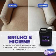 Detergente para Extratora Limpa Estofado e Tapete 5L - Biodegradável e Potente - imagem 3