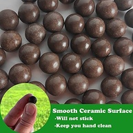 Munição Biodegradável para Estilingue 3/8" (9-10mm) - 400 Bolas de Argila para Tiro de Precisão e Prática Segura - imagem 5
