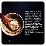 Farinha de Mandioca Flocada Orgânica 300g da BIORGÂNICA - imagem 2
