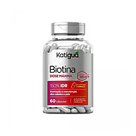 Biotina Katinguá 500mg: Cabelos & Pele Fortes - imagem 1