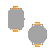 Pulseira para Amazfit Bip U ou Bip U Pro silicone lisa 20mm - imagem 5