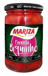 Pimenta Biquinho Mariza Unique 200g Pote Vidro - imagem 2