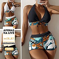 Biquíni Lovito Estampado: Sexy e Confortável! - imagem 1