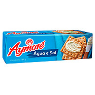 Biscoito Aymoré Água e Sal 164g – Simplesmente Irresistível! - imagem 1