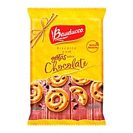 Biscoito Bauducco Leite com Gotas de Chocolate 335g – Sabor Irresistível - imagem 1