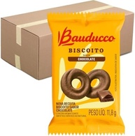 Biscoito Amanteigado Chocolate Bauducco Caixa com 100 Sachês - imagem 3