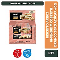 Biscoito de Arroz com Amendoim Naturatta: Zero Açúcar! - imagem 1
