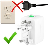 Adaptador de Tomada Universal 150 Países Bivolt: Viagem Sem Limites com Segurança Premium - imagem 4