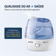 Umidificador de Ar Ultrassônico Mondial Comfort Air 2 - 2,2L, Bivolt, Baixo Consumo - imagem 4