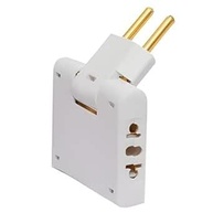 Adaptador Tomada Beijamim Articulado Flexível 3 Saídas 10A Bivolt - Organize seus Cabos! - imagem 1