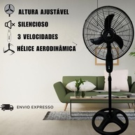 Ventilador de Coluna Ajustável 45 cm Bivolt - Potente, Silencioso e Versátil - imagem 2