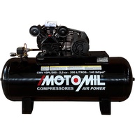 Compressor de Ar Motomil 10 Pés 2HP 200L Bivolt - Potência e Eficiência para Seu Trabalho - imagem 1