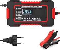 Carregador de Bateria Inteligente 12V Bivolt com Display LCD - Carro, Moto e Caminhão - imagem 2