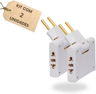 Adaptador Tomada T Articulado Benjamin 3 Entradas 10A Bivolt - Praticidade e Segurança - imagem 5