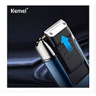 Barbeador Kemei KM-1112: 8.000 RPM, IPX5 e Bivolt - imagem 2