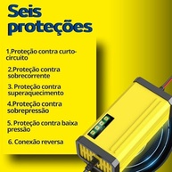 Carregador Inteligente 12V 2A Bivolt Pratiarejo®: Potencialize Carros e Motos com Segurança! - imagem 3