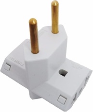KIT 2x Adaptador Tomada T 3 Entradas Bivolt 10A 250V Plug Fino - Mais Conexões! - imagem 5