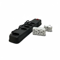 Kit Essencial: Filtro de Linha Universal 5 Tomadas Bivolt + T + Adaptador 10A/20A - imagem 3