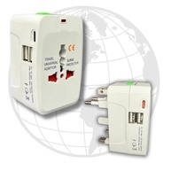 Adaptador de Tomada Universal EzLife®: Carregue Tudo em Mais de 150 Países (USB-C PD, USB 3.0, Bivolt) - imagem 2