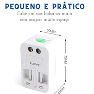 Adaptador de Tomada Universal Bivolt: Conecte-se em Mais de 150 Países! - imagem 3