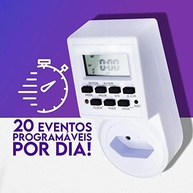 Timer Digital Programável Luuk Young 2200W Bivolt - Controle Inteligente de Energia com 20 Programações - imagem 5