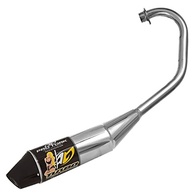Escapamento Turbo Cromado para Honda Biz 125 (2006-2009): Ronco Agressivo e Performance! - imagem 3