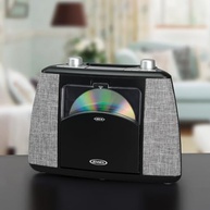 Jensen CD-565-BK: Sistema de Som Bluetooth Portátil com Rádio FM e CD Player Vertical - imagem 5