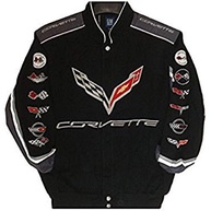 Corvette Racing Embroidered Cotton Jacket Black Size Small - imagem 2