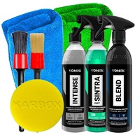 Kit Completo Vonixx: Sintra Fast, Blend Spray Black, Intense e Acessórios Karbox para Detalhamento Automotivo - imagem 1