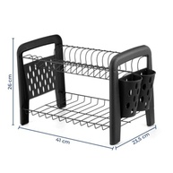 Escorredor Duplo Desmontável Black - ARTHI: Organize sua Cozinha com Estilo e Praticidade - imagem 4