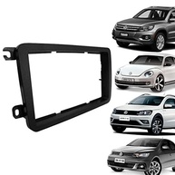 Moldura Fiamon 2Din Black Piano para VW Jetta, Amarok, Gol G7/G8 e Mais - Encaixe Perfeito - imagem 2