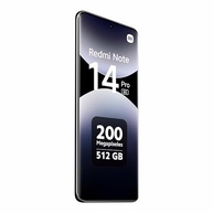 Smartphone Xiaomi Redmi Note 14 Pro 5G: Potência e Estilo em Midnight Black | 12GB RAM | 512GB ROM | NFC - imagem 5