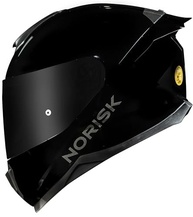 Capacete Norisk Razor Black Edition: Segurança, Estilo e Conforto com 2 Viseiras e Spoiler - imagem 2
