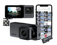 Black Box GP3: Câmera Veicular Tripla Full HD com Wi-Fi e Visão Noturna + 32GB - imagem 2