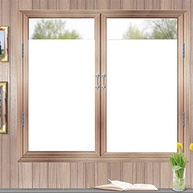 Adesivo Branco Brilho Semi Blackout para Janela - 5m x 50cm Lavável e Impermeável - imagem 3