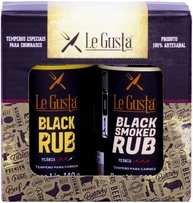 Kit Tempero Blacks Rubs Original & Smoked 140g - imagem 1